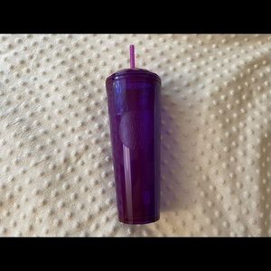 STARBUCKS PURPLE DOME LID TUMBLER